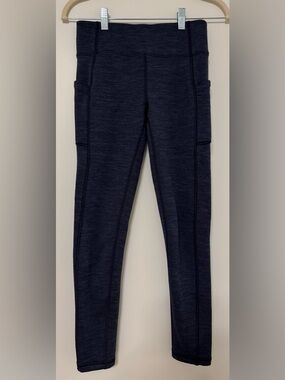 Athleta Girl Polartec Stash Tight in Dark Navy Heathered-size XL/14